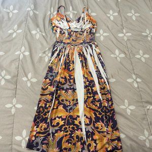 Shoreline Printed Summer Fun Dress - S/M - Excellent Condition